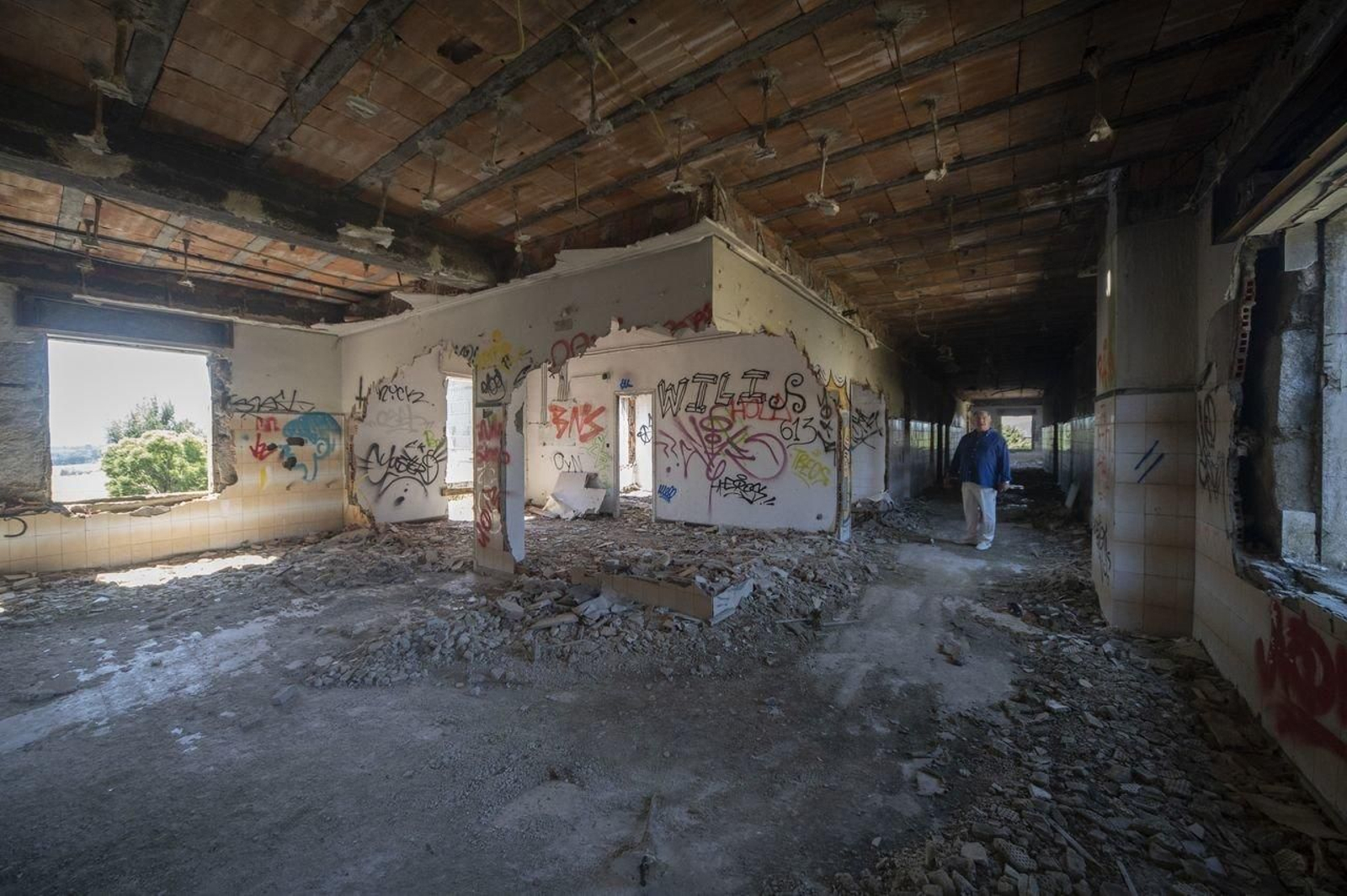 Una de las zonas amplias