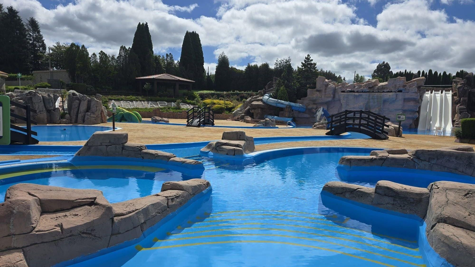 Imagen del parque acuático de Cerceda