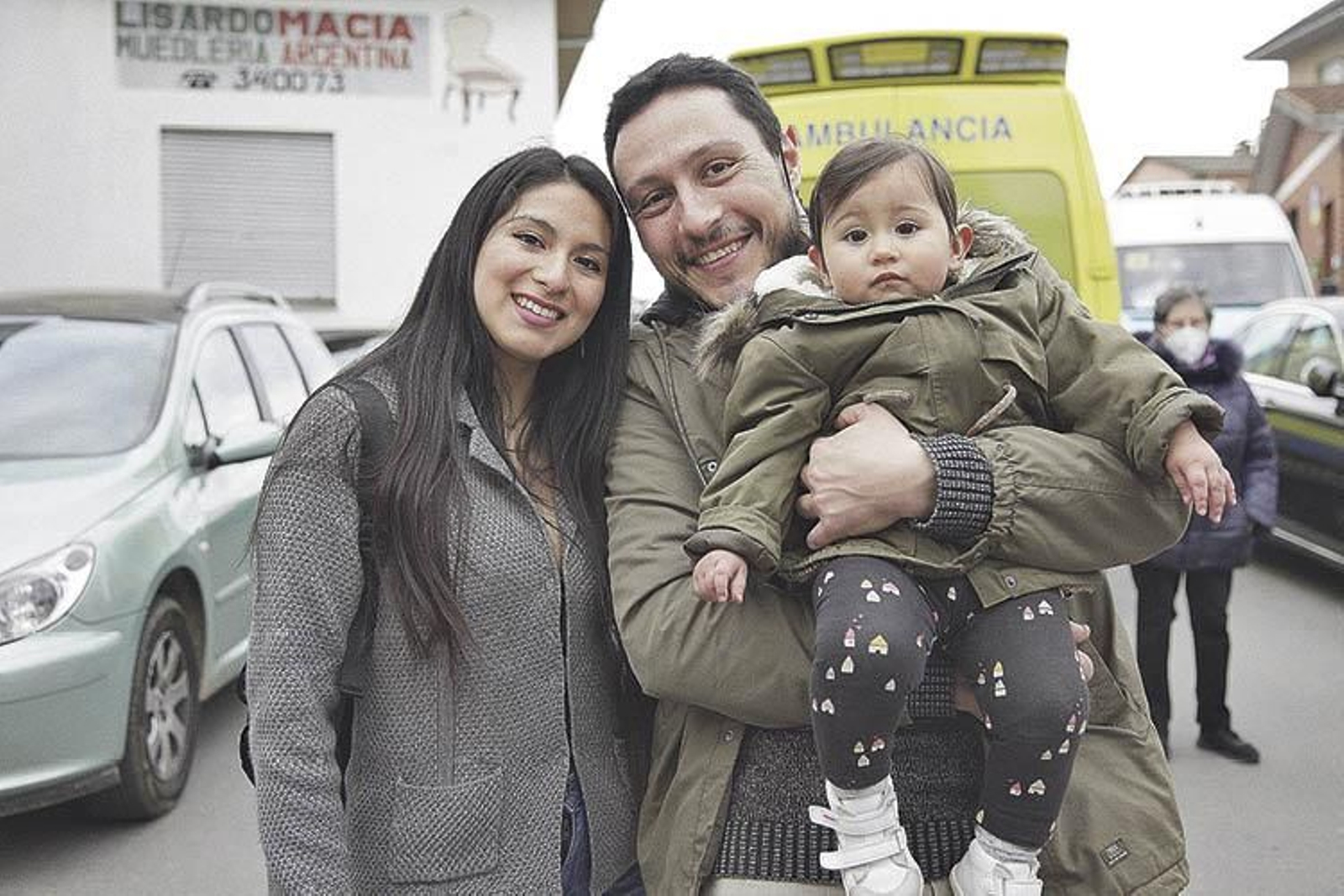 Kelle, Mario e Saya.