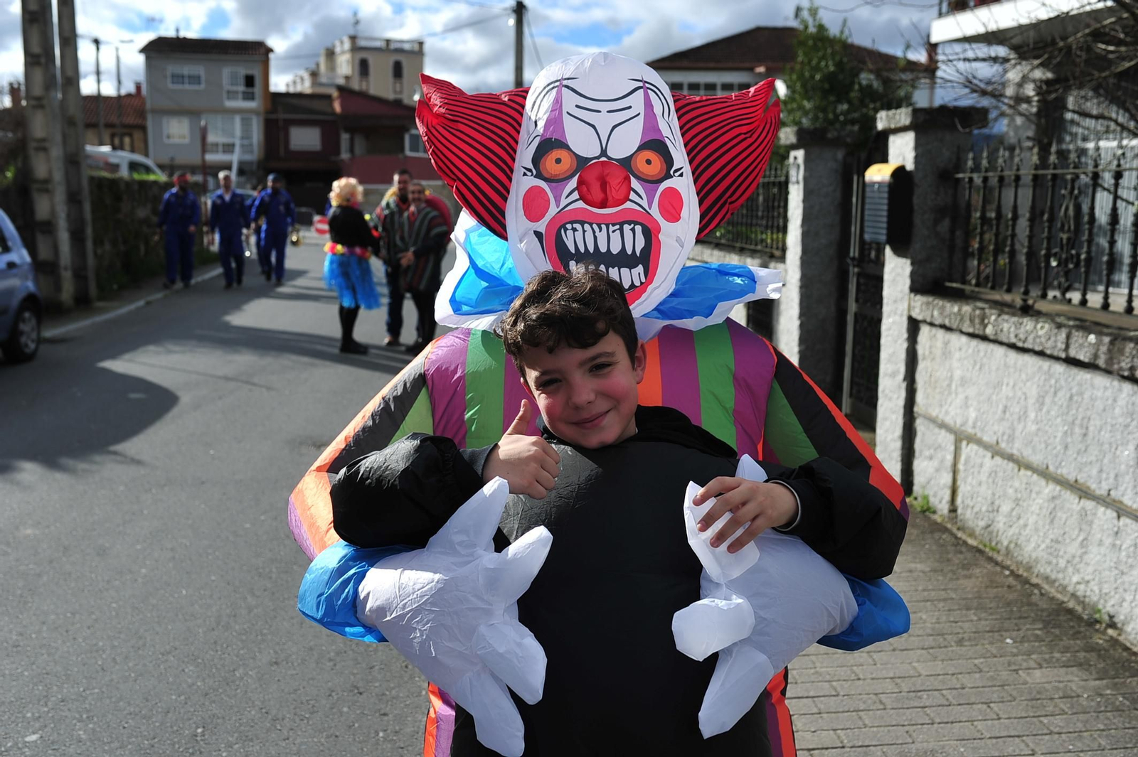 Galería | Paquita y Nicanor dan fin al Martes de Entroido de Seixalbo