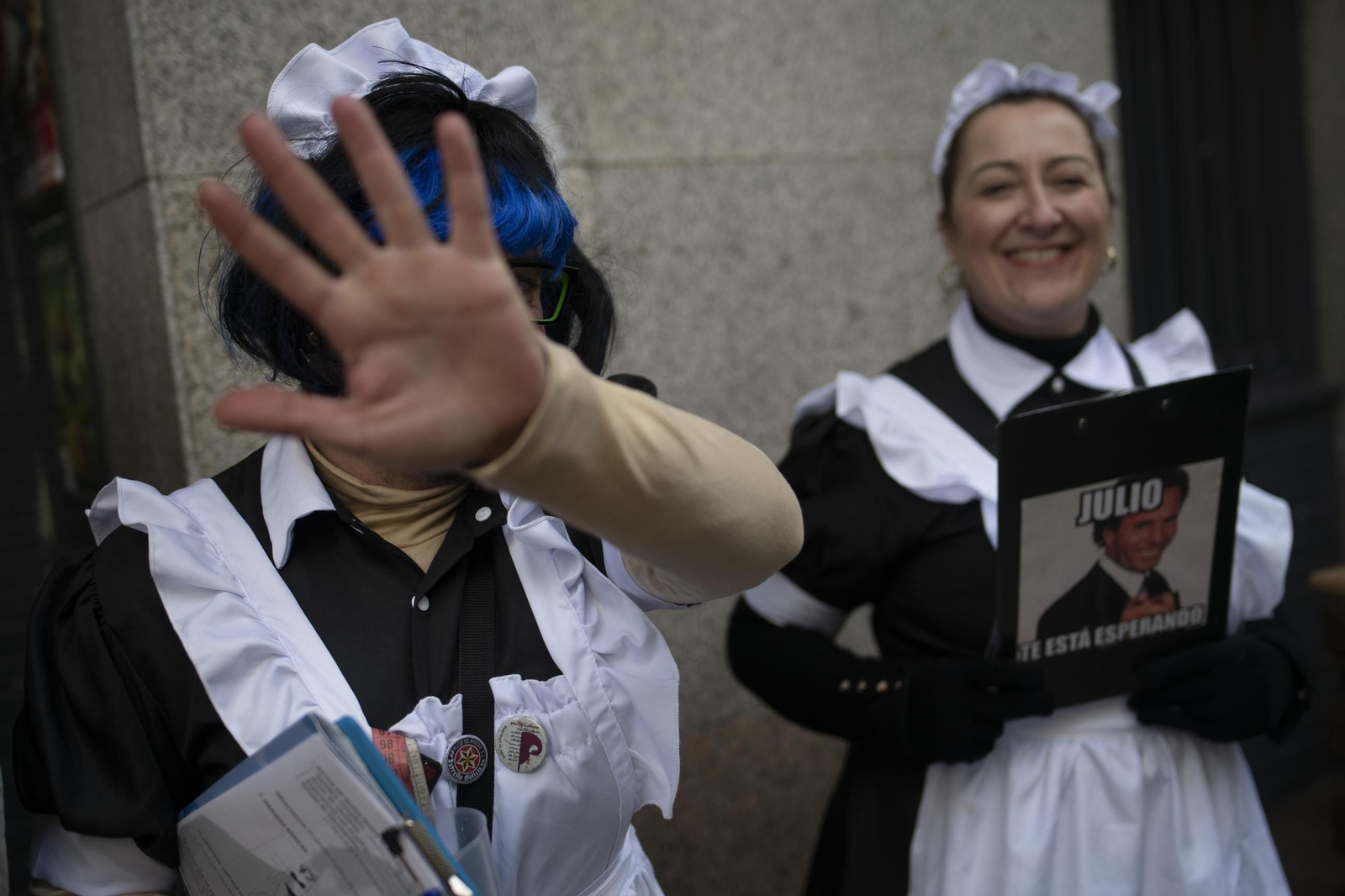 Galería | El sol hace acto de presencia en la mañana de sábado de Entroido de Xinzo de Limia