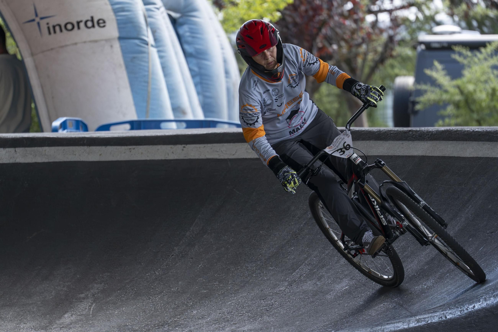 La Copa de España de pump track hizo parada en  Pereiro de Aguiar