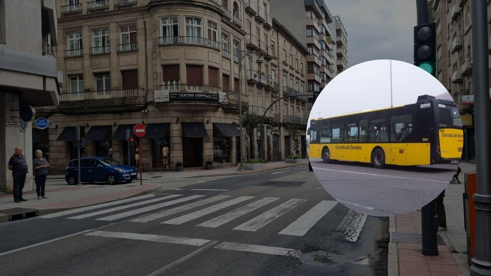 El lugar del accidente