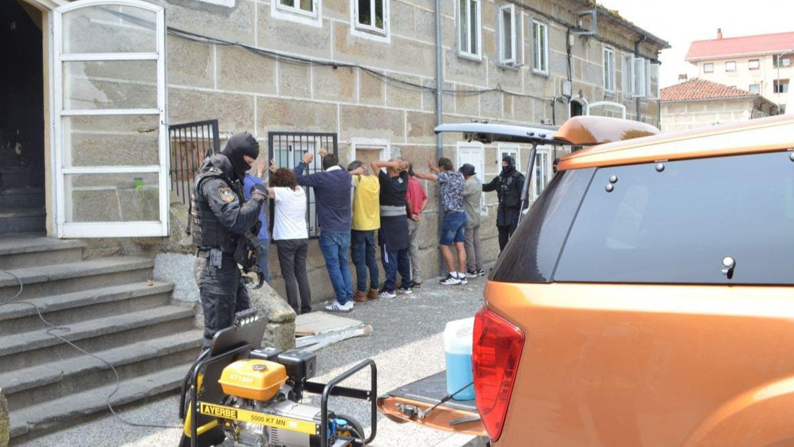 Cacheos en Covadonga durante la operación “Copérnico”.