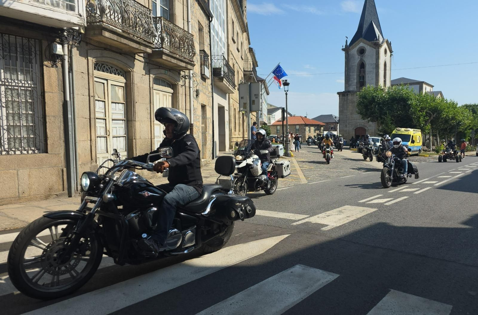 Galería | La XXI Concentración Mototurística reúne a cerca de 400 inscritos en A Pobra de Trives
