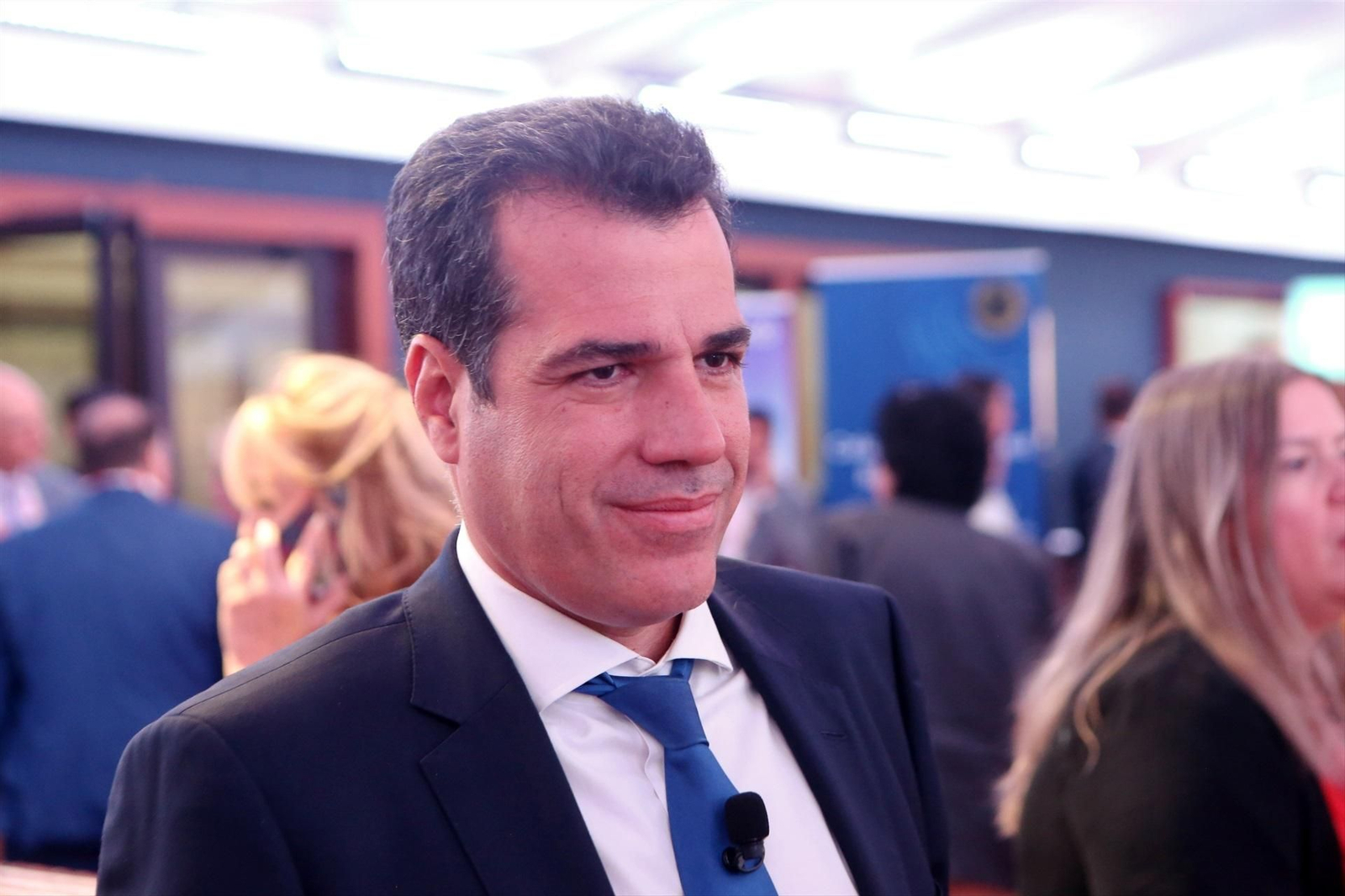 Thanos Plevris, ministro de Migración de Grecia