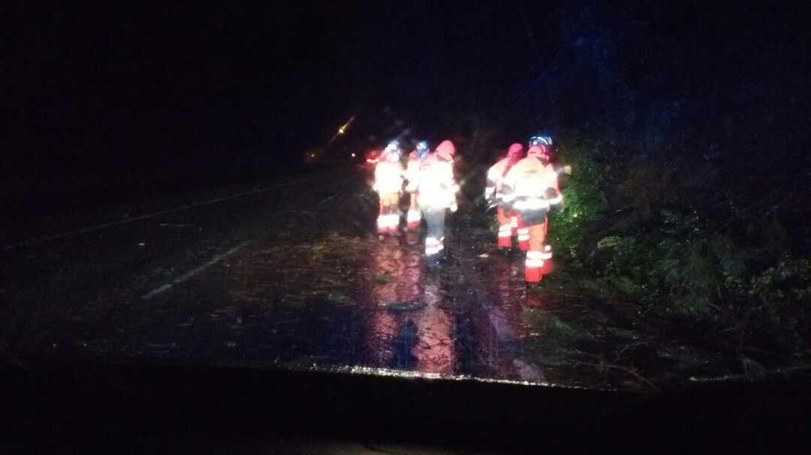 La borrasca Gaetan entra con fuerza en Vigo
