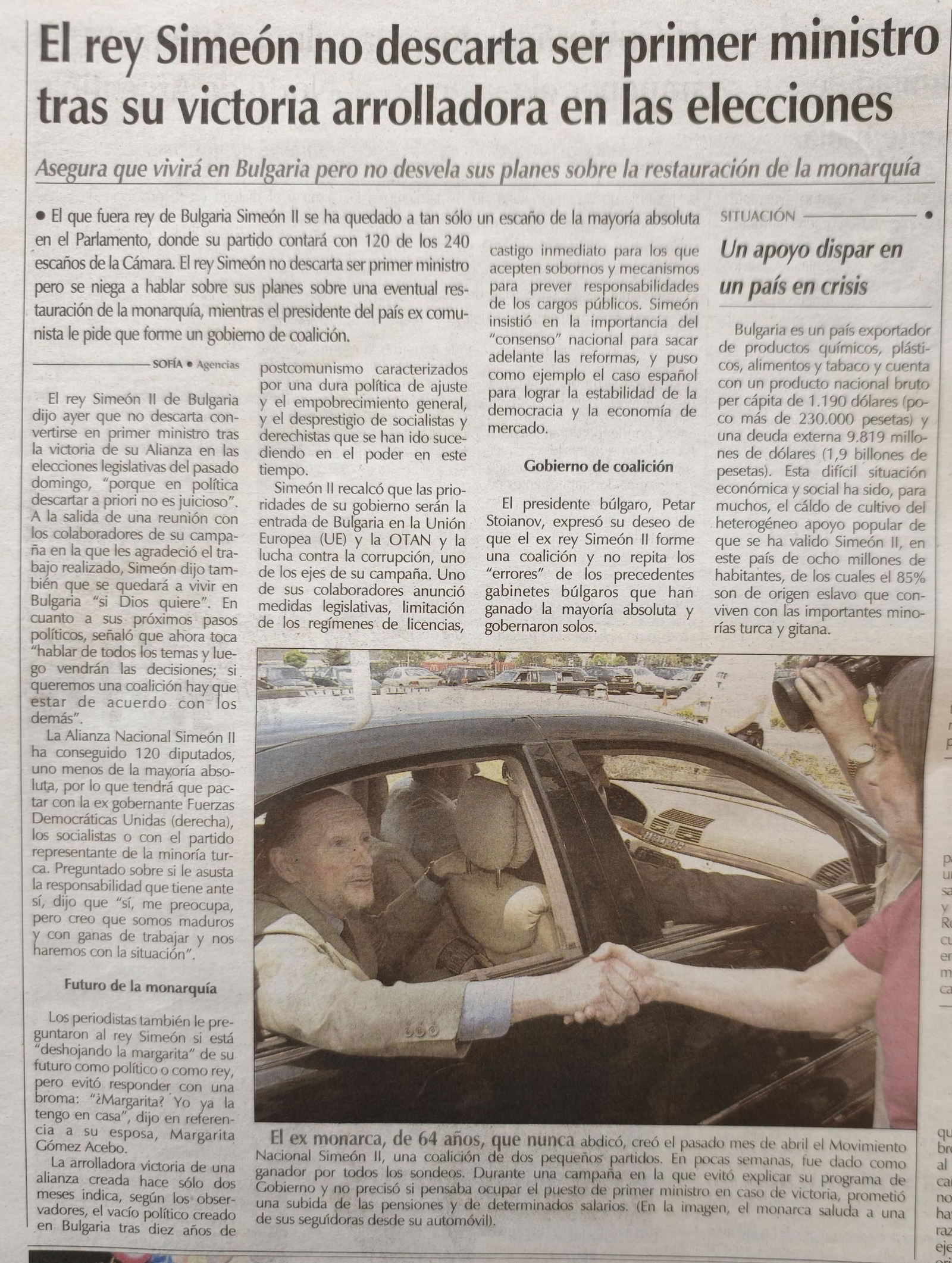 21 de junio de 2001.