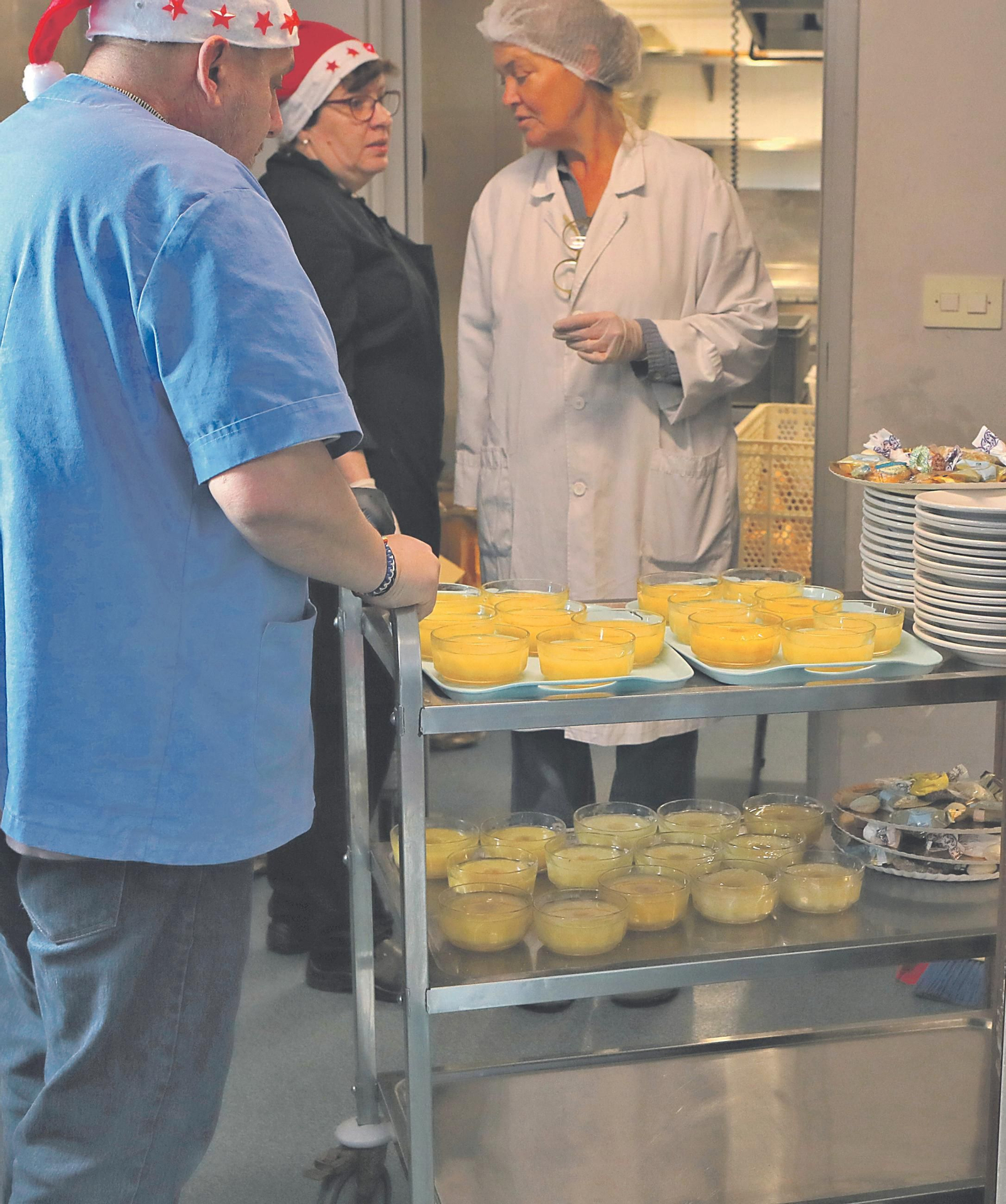 Comedor de Cáritas Ourense, Navidad de 2024