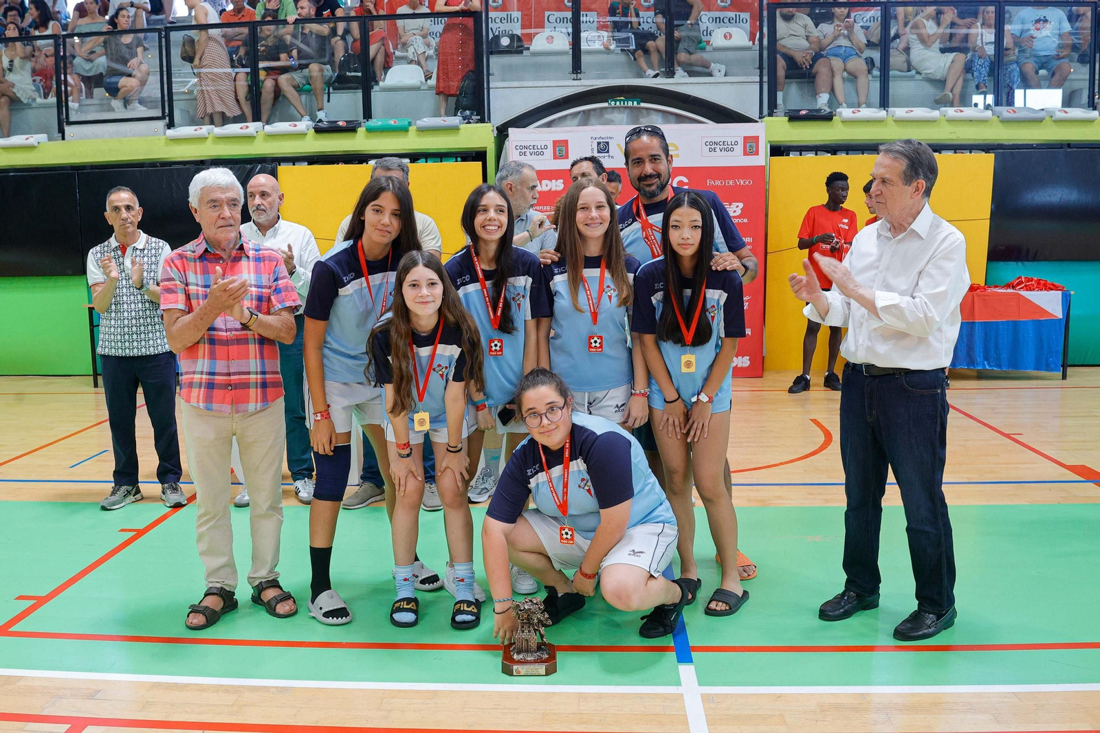 Galería | Clausura de la Vigo Cup con la entrega de medallas