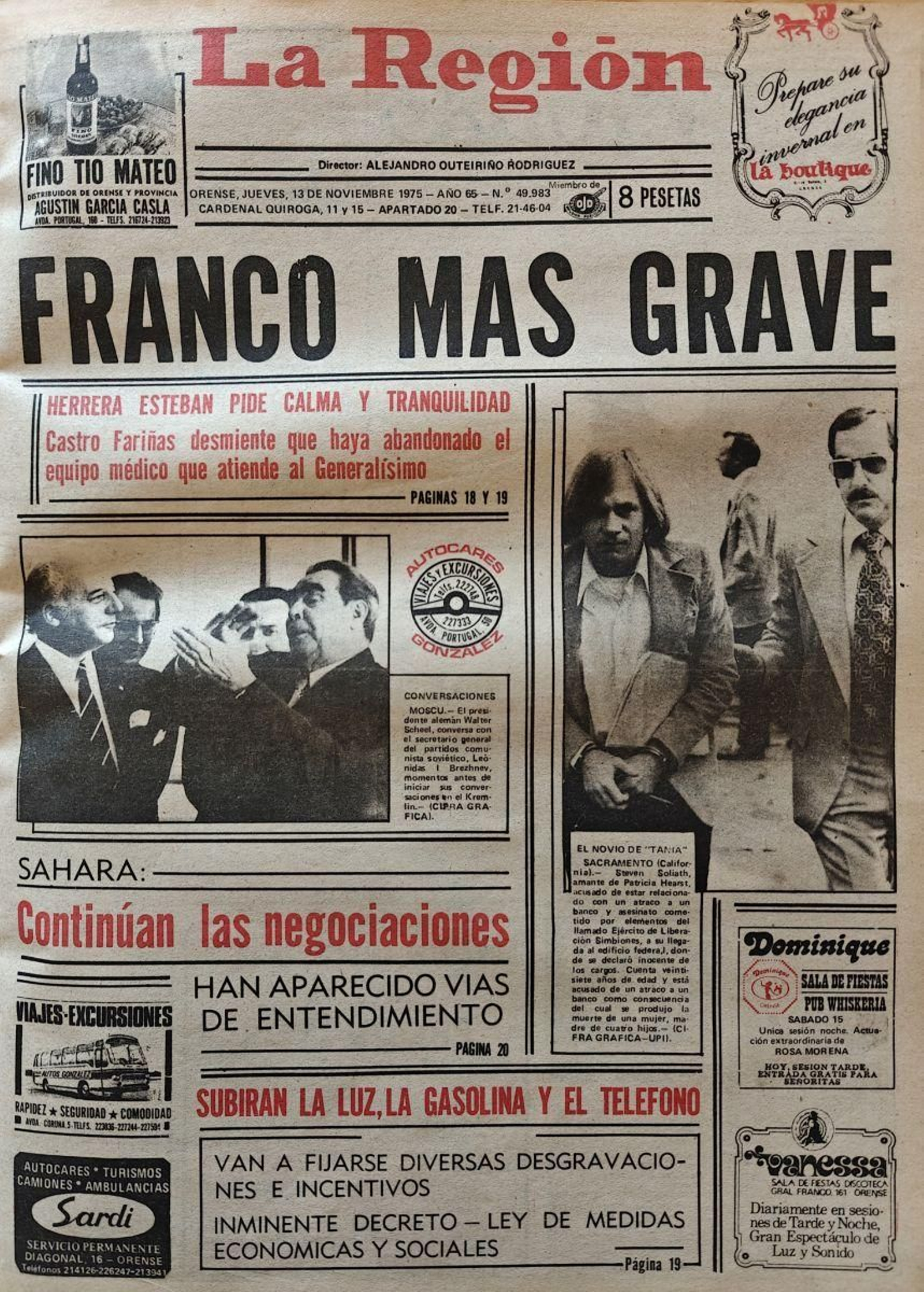 La Primera 13 de novimebre 1975