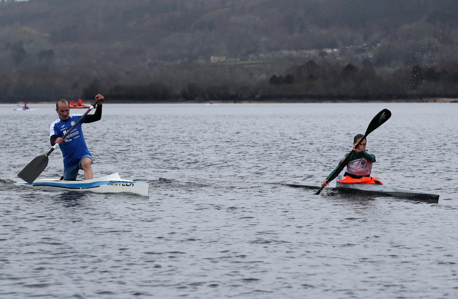 Galería | Paladas de nivel en Muíños contra viento y marea