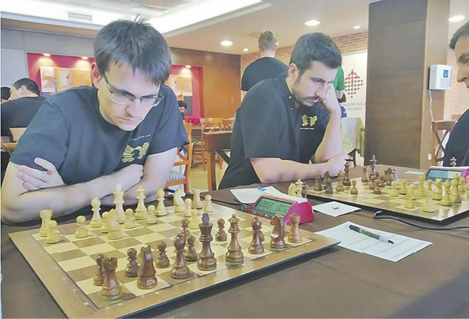 André Ventura y David Gómez.