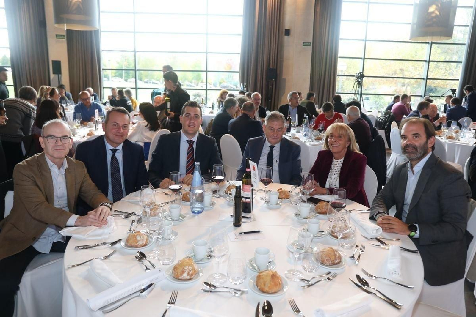 José Ángel Vázquez Barquero, Carlos Barbosa, Manuel García, Ramón Fernández López, Marisol Nóvoa, y Julio Masid