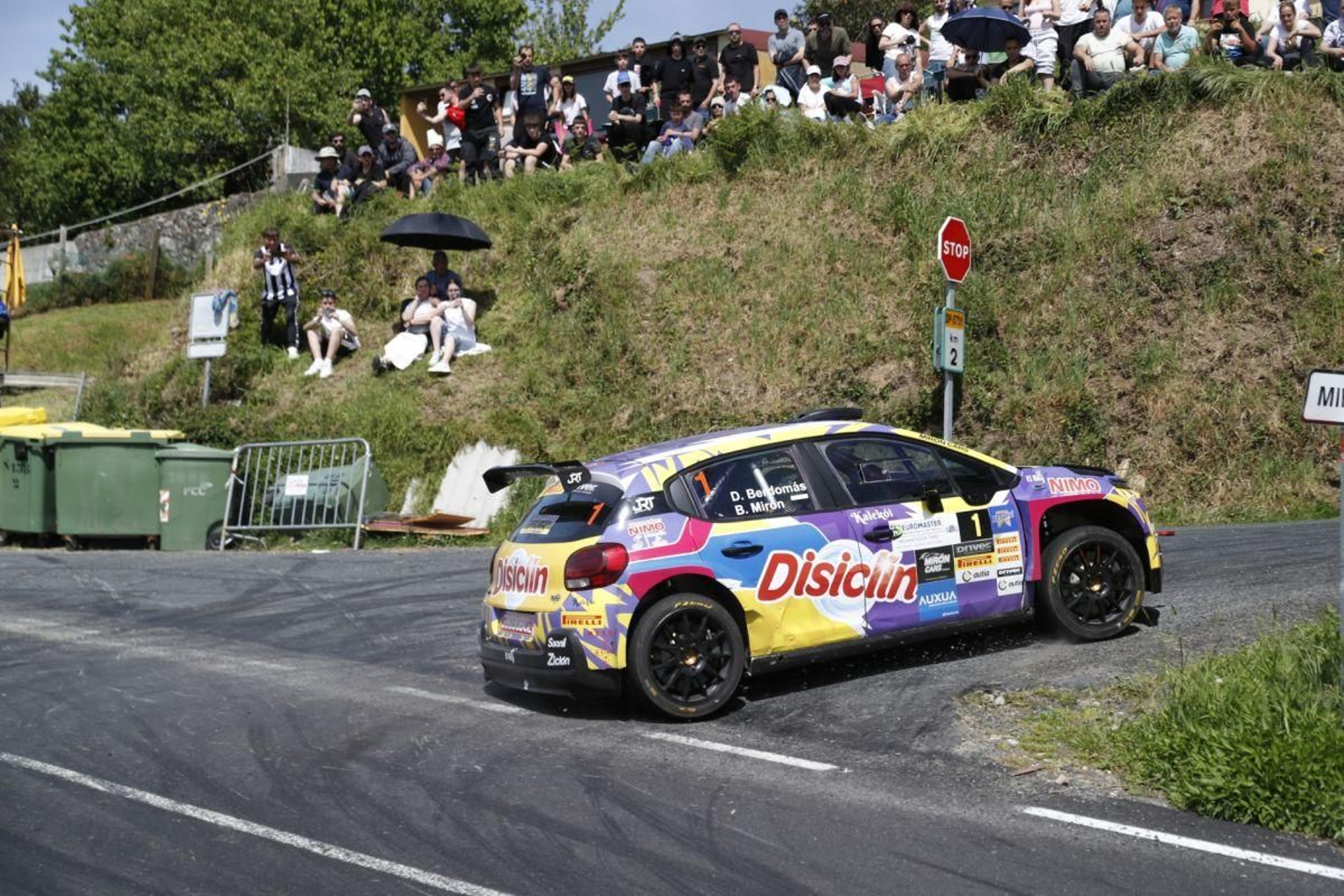 El piloto del Citröen C3 Rally2 realizó una prueba muy regular.