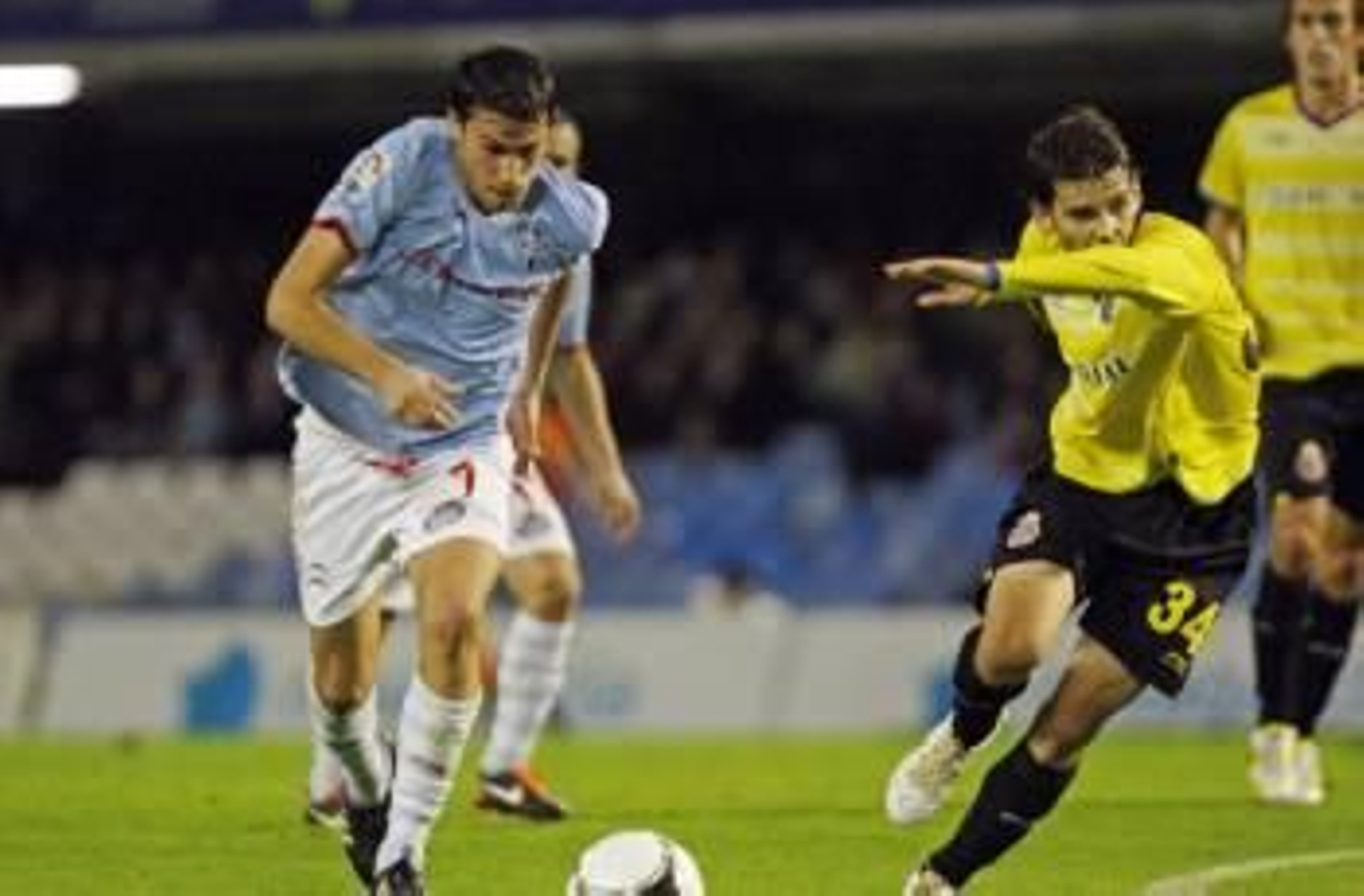 El centrocampista del Celta, Dani Abalo (Foto: EFE)