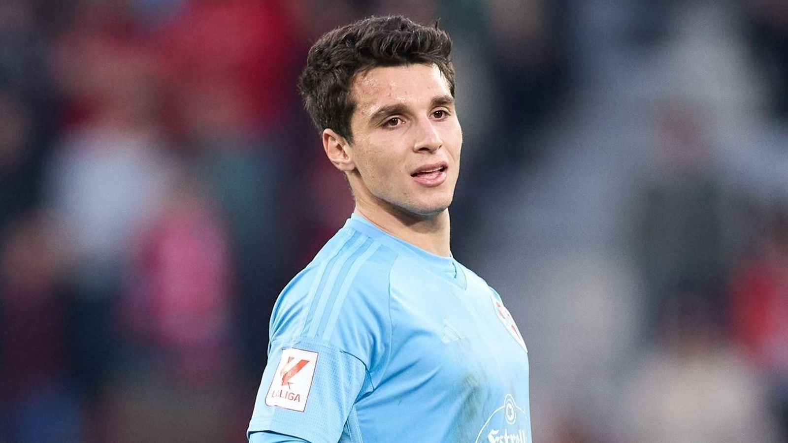 Anastasios Douvikas, durante un partido con el Celta.