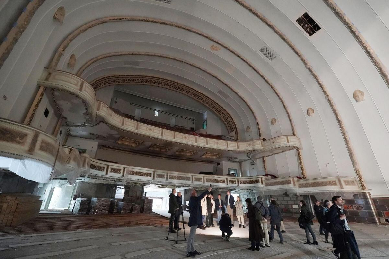 El Teatro Fraga aún tardará al menos tres años en tener actividad.