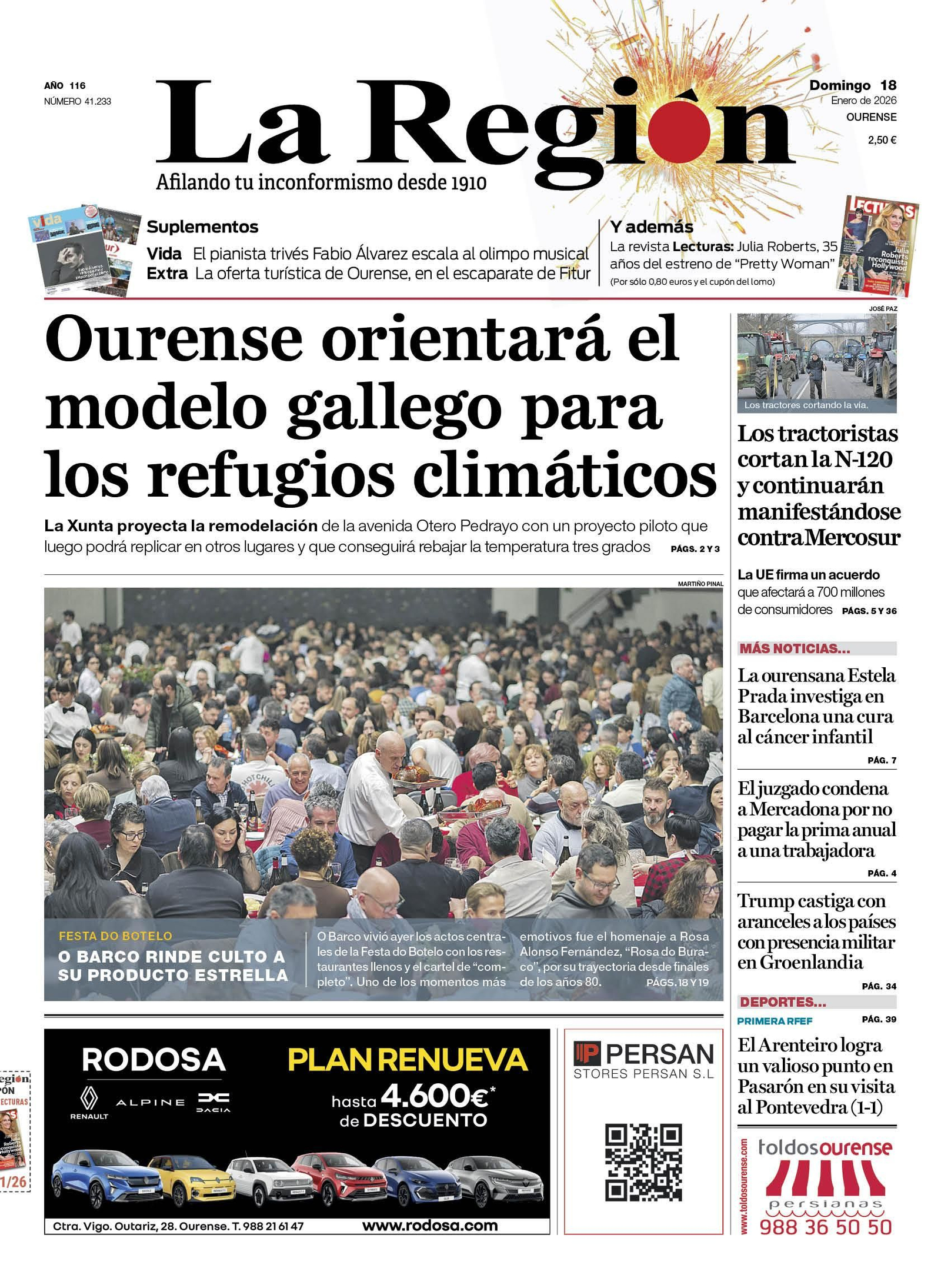 La portada de hoy