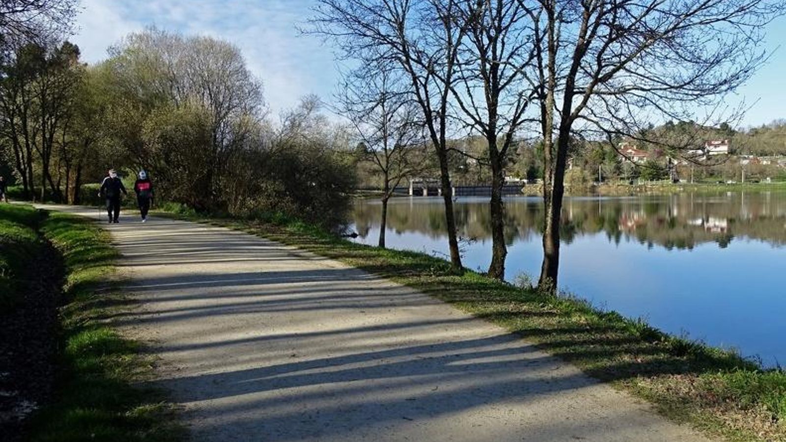 Pereiro de Aguiar 9/3/21 Paseos vida en el embalse de cachamuíña  Fotos Martiño Pinal