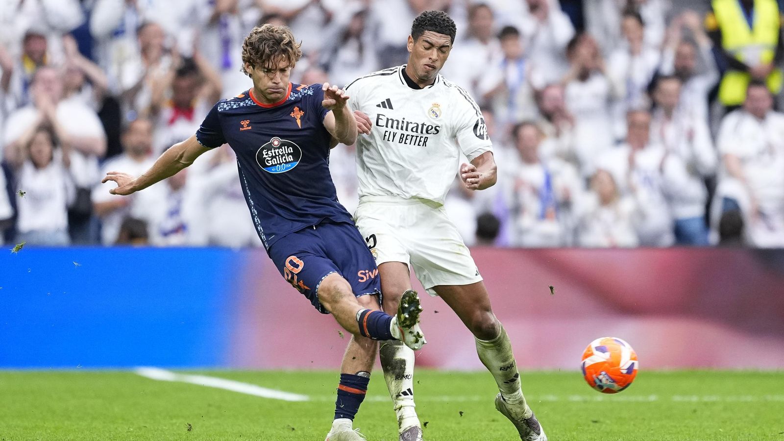 Galería | Partido entre el Real Madrid y el Celta en el Bernabéu