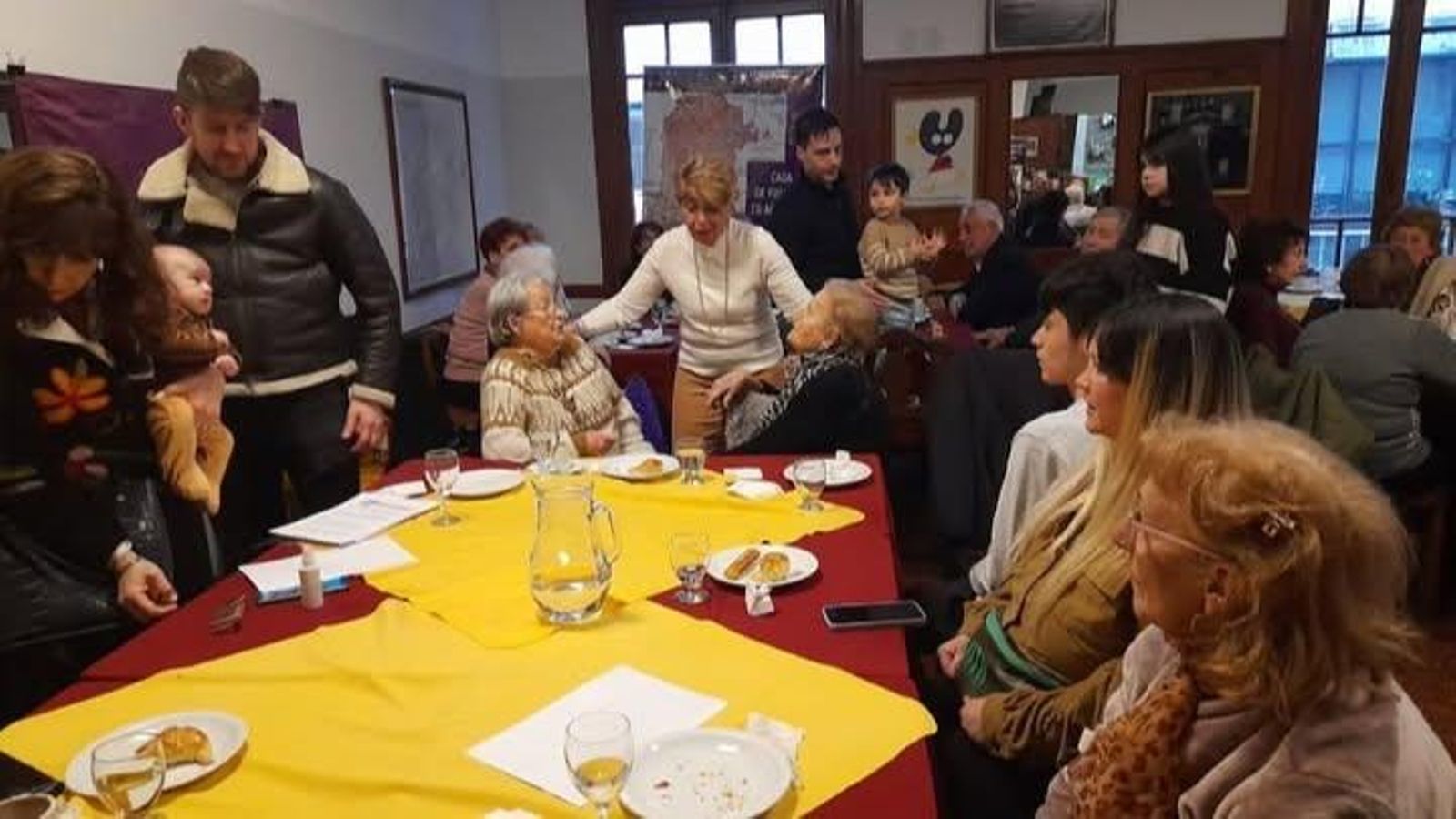 Distintas generaciones se dieron cita
