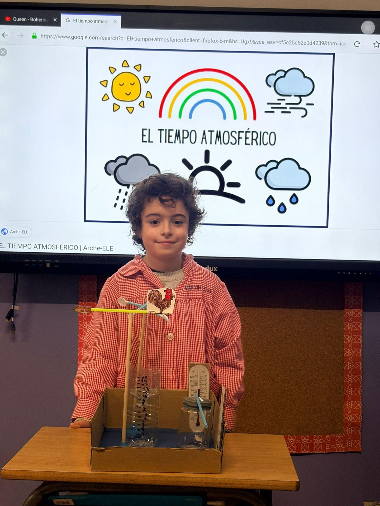 Actividad de clima en el colegio Concepción Arenal