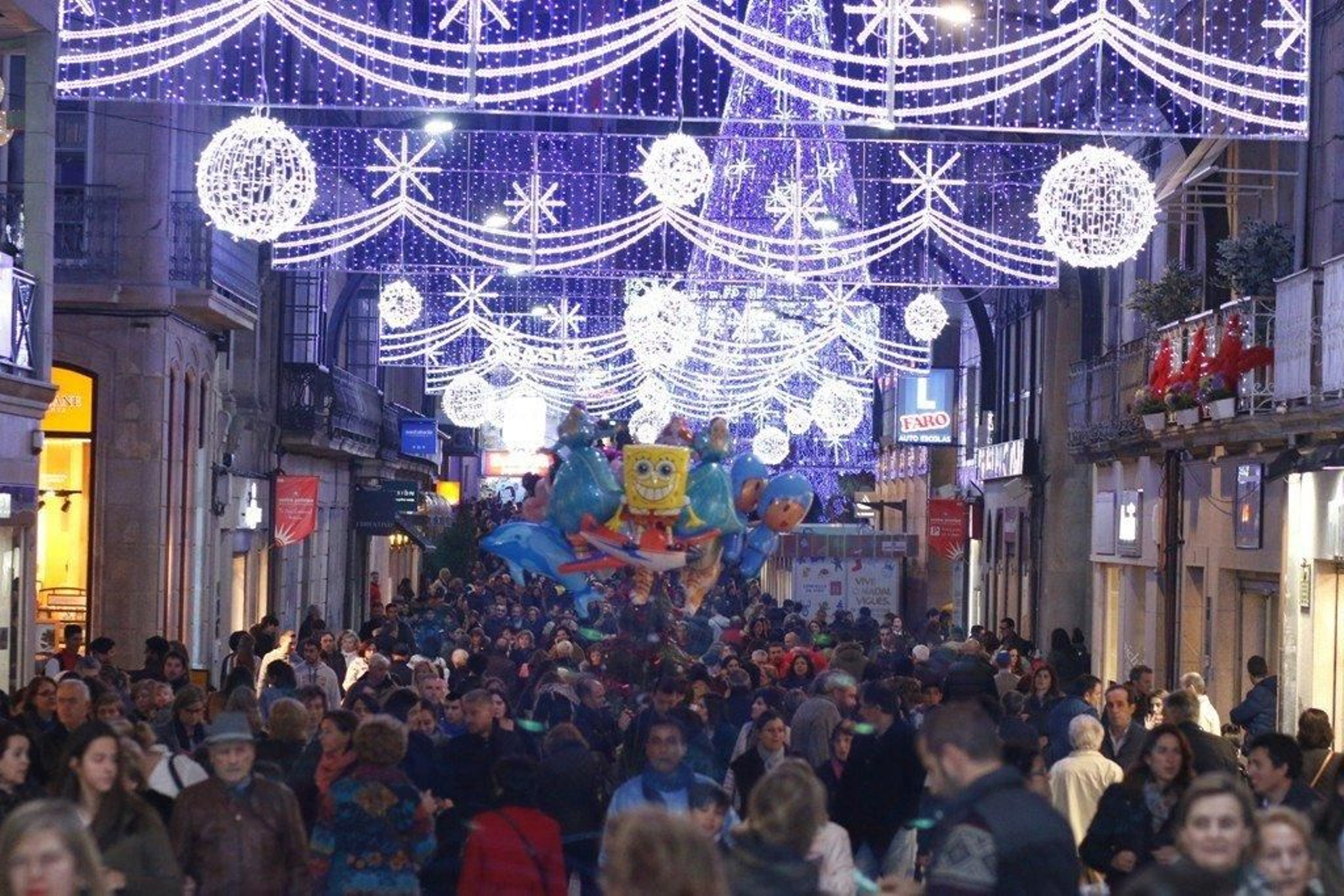 Encendido de las luces de Navidad Foto JV Landín 262