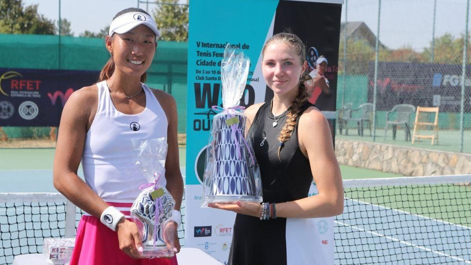 Las finalistas en la pasada edición del torneo.