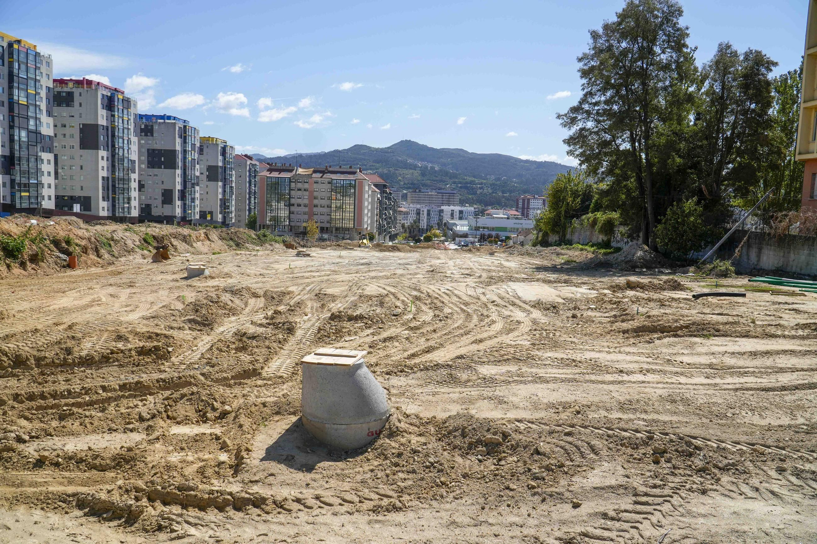 En marcha la primera calle entre la avenida de Europa y Navia