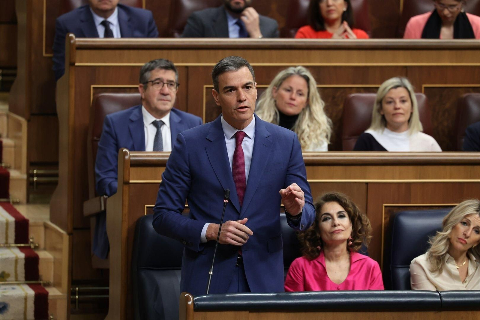 Pedro Sánchez en el Congreso de los Diputados (Foto: Europa Press).