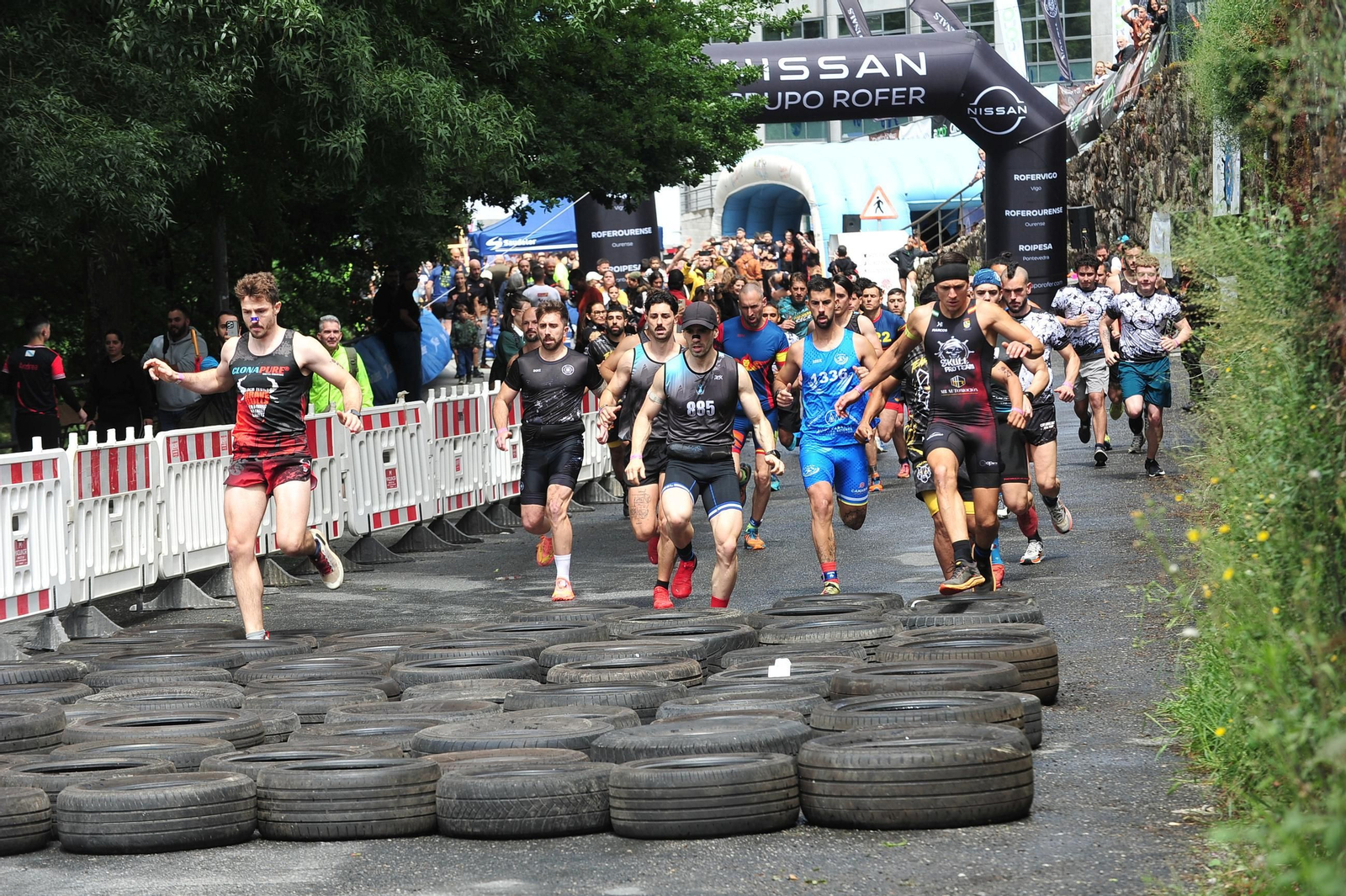 Galería | La VII Cavernícola Race de Barbadás, deporte, esfuerzo y diversión