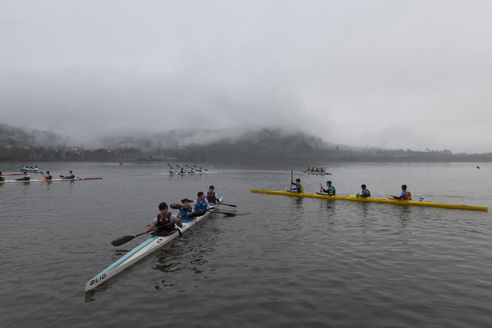 Galería | Castrelo fue el centro del piragüismo gallego