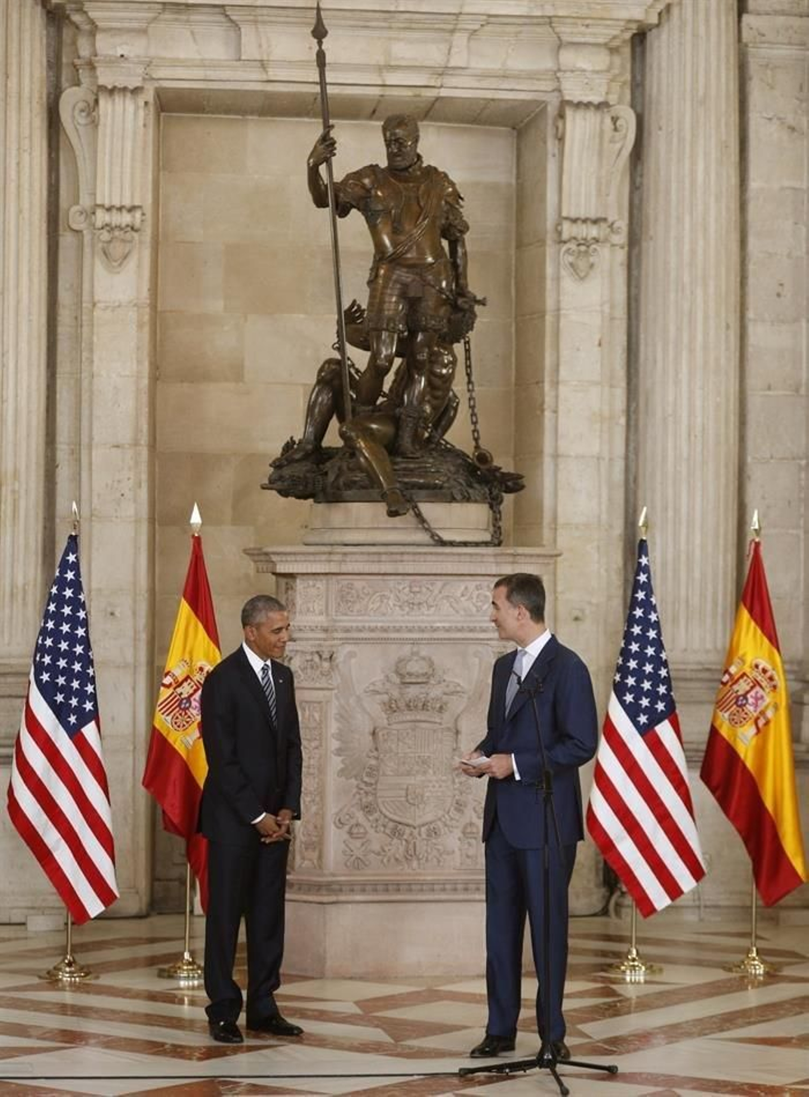 Barack Obama visita España  02