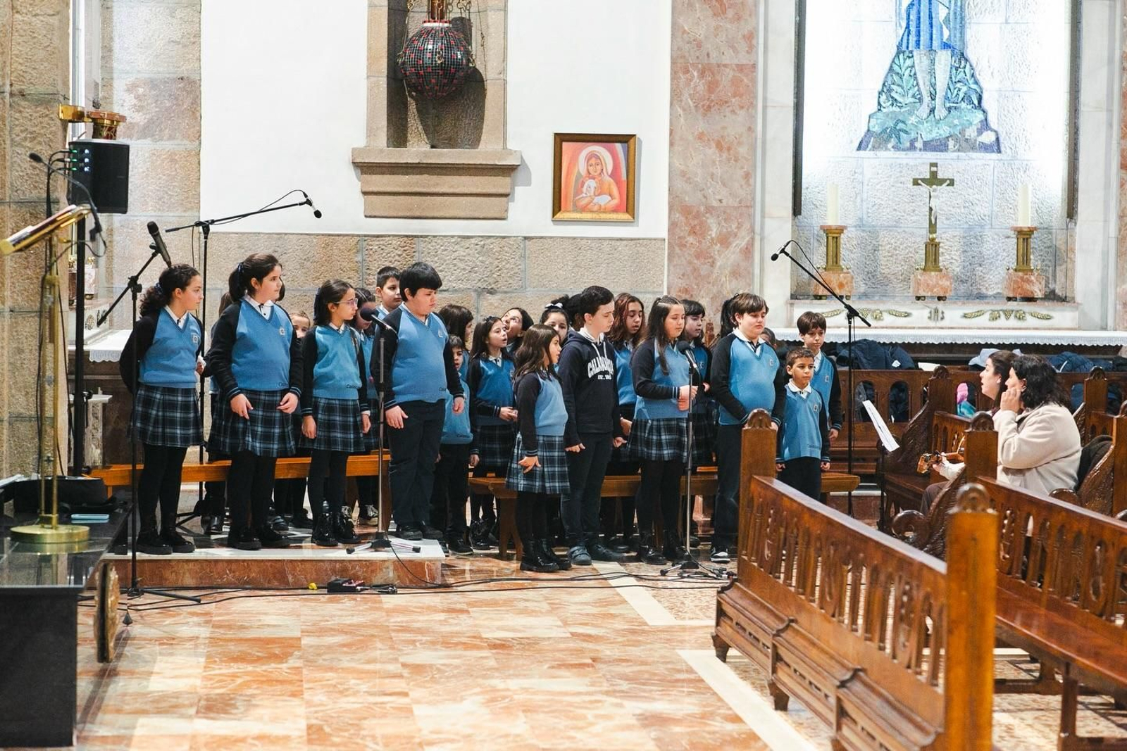 Celebración del centenario del colegio Santo Ángel