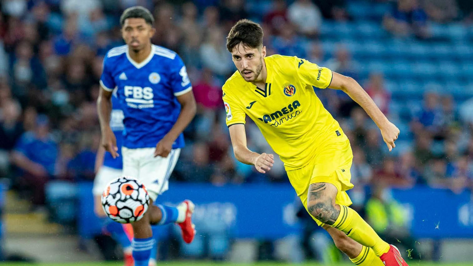 Fer Niño jugó las dos últimas temporadas en el Villarreal.