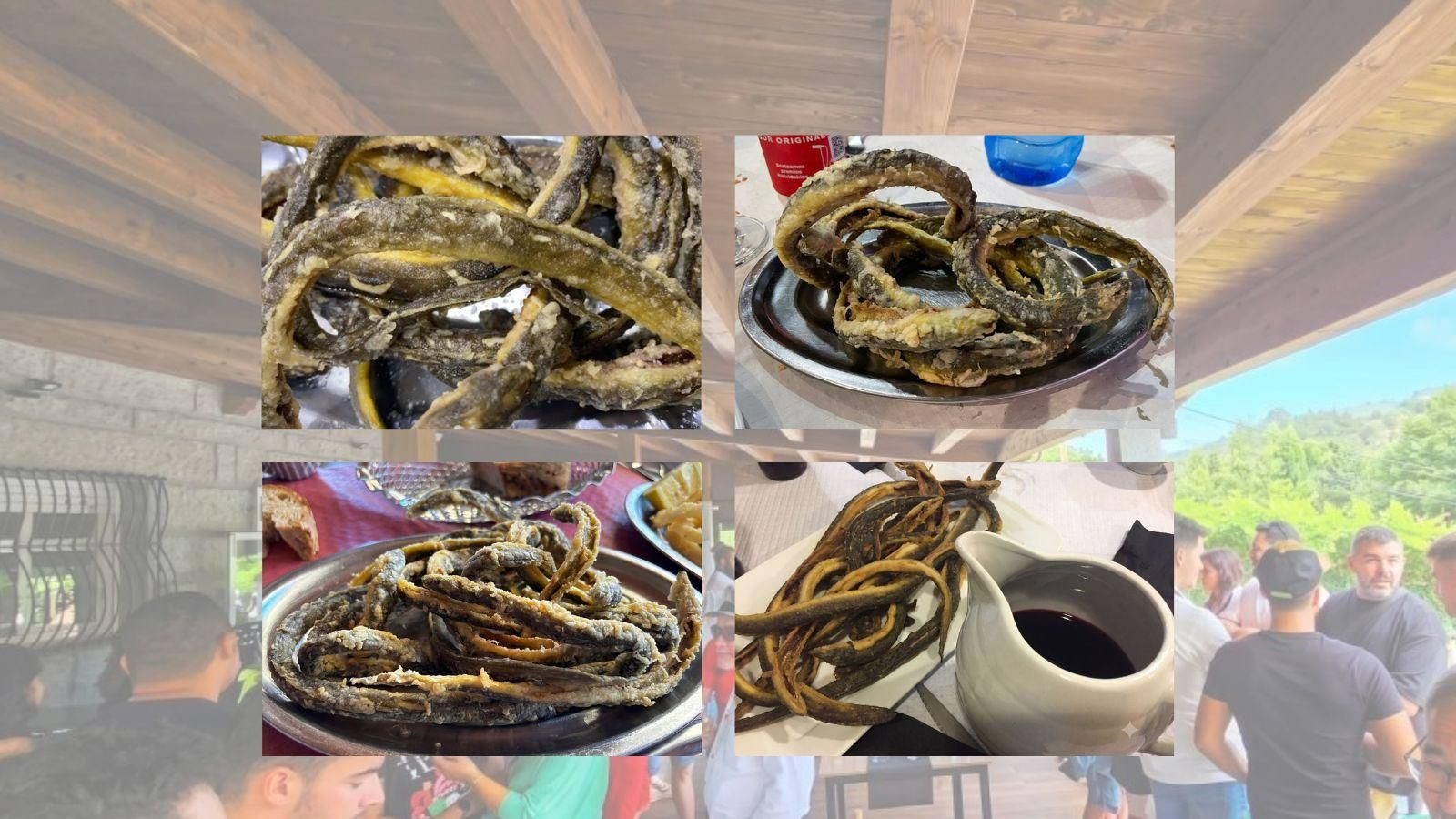 La gastronomía fluvial local tiene a la anguila de río como su máxima exponente.