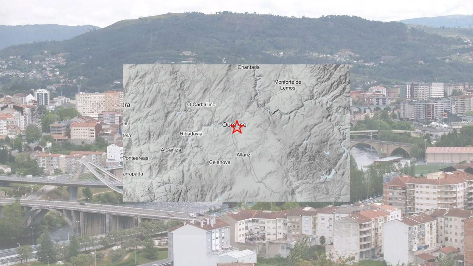 Ourense registra su séptimo terremoto este mes tras un temblor de madrugada de magnitud 2,7