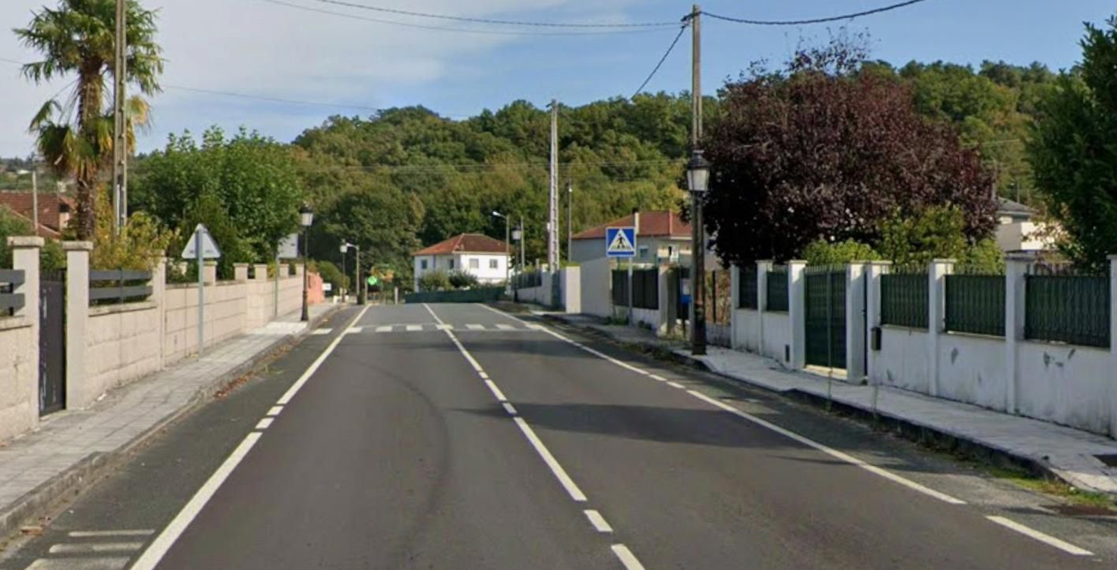 Ubicación aproximada del accidente de tráfico en Loñoá