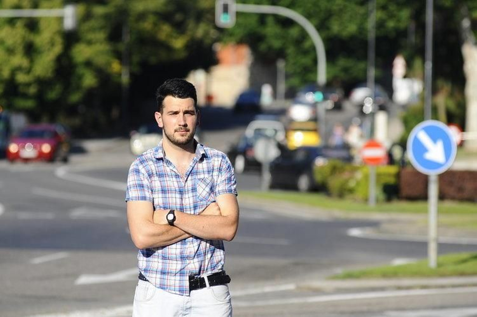 Daniel Fernández Carril, víctima de un conductor con alcoholemia