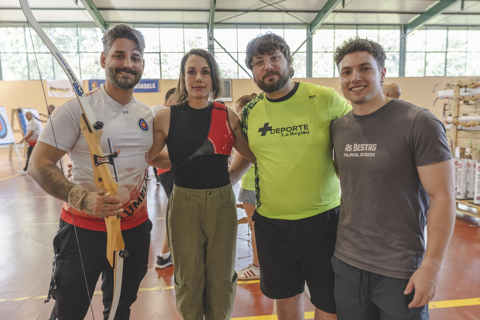 Una jornada llenas de arcos y flechas junto a +Deporte La Región