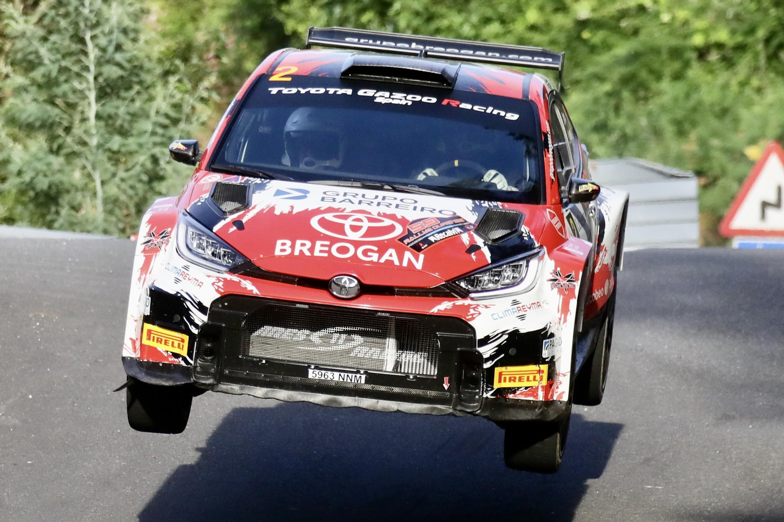 Galería | El tramo Ribadavia-Arnoia cierra la primera etapa del Rally de Ourense 2026, en fotos