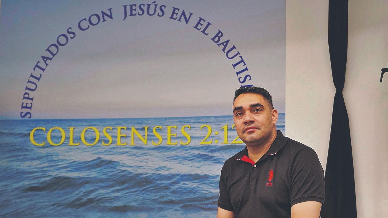 Arlex Noguera, pastor de la congregación Apostólica del nombre de Jesús.