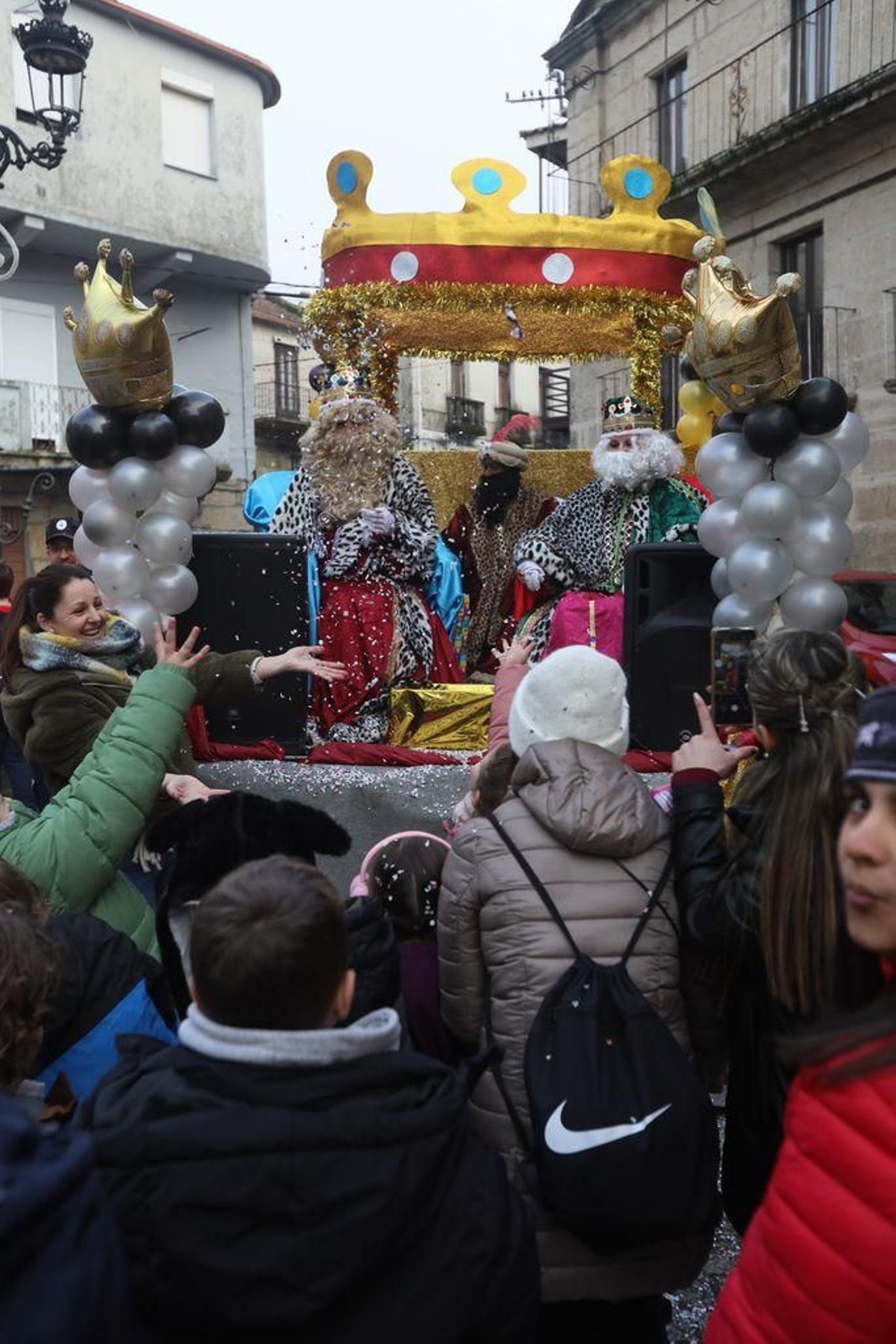 CORTEGADA 5/01/2023.- Cabalgata de Reyes en Cortegada. josé Paz