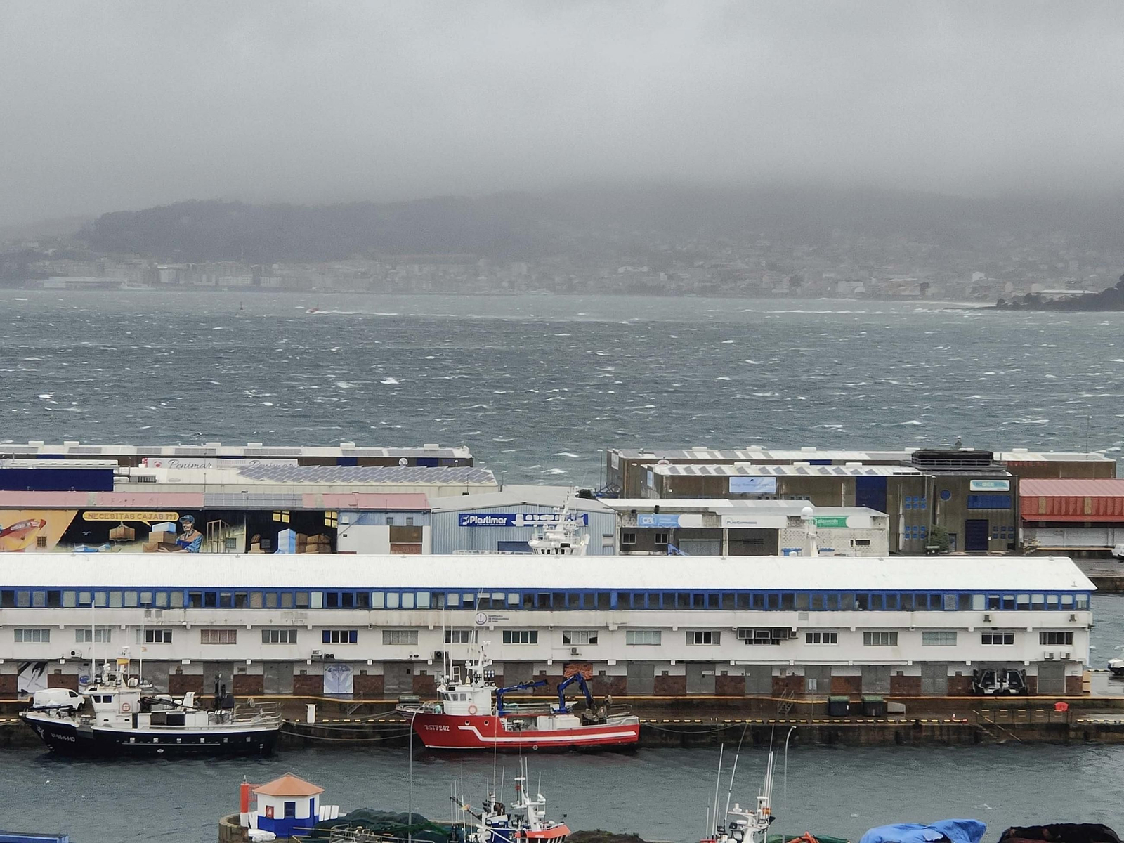 GALERÍA | Los estragos de la borrasca Herminia en Vigo
