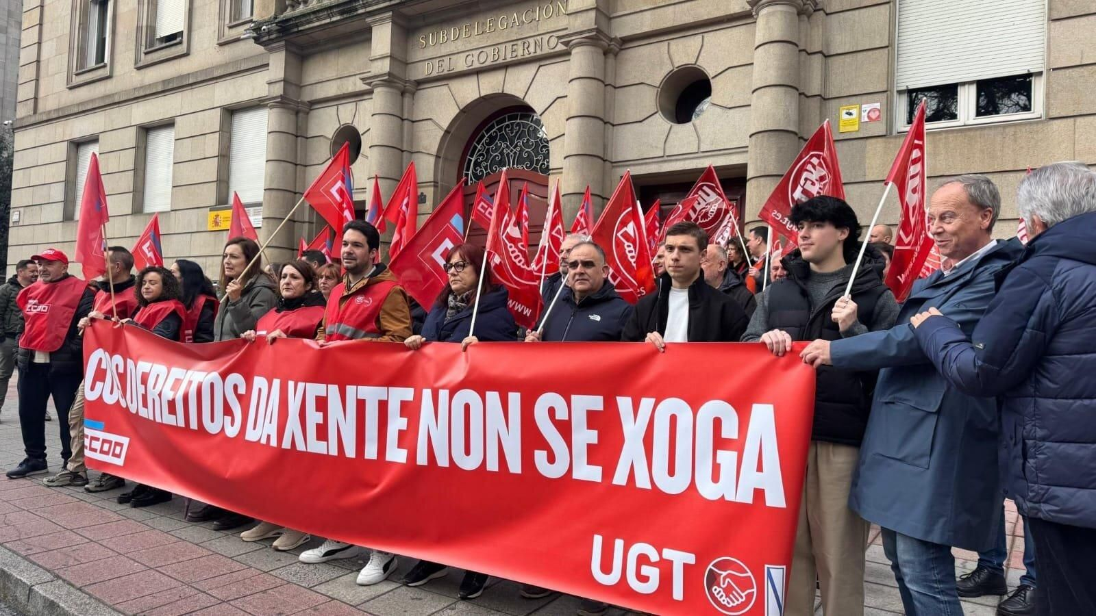 CCOO y UGT se movilizan este domingo.