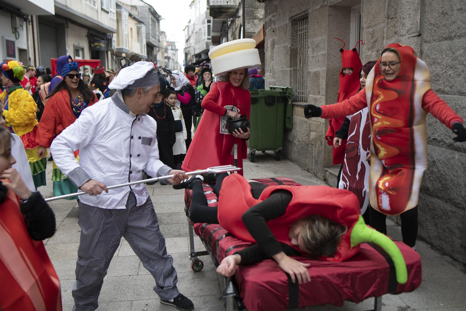 Galería | El sol hace acto de presencia en la mañana de sábado de Entroido de Xinzo de Limia