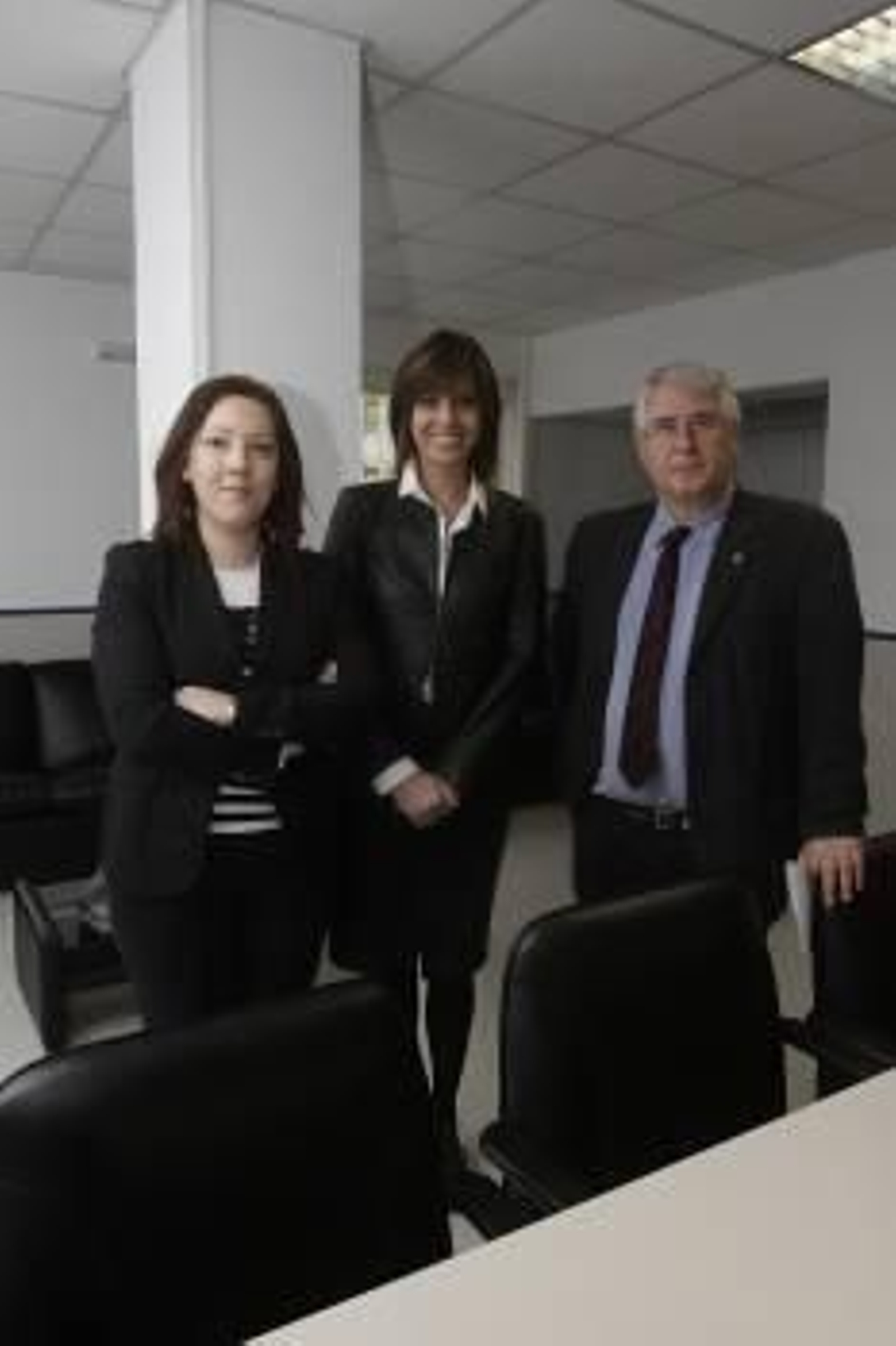 Villar, Garrido y De Juana. (Foto: MIGUEL ÁNGEL)