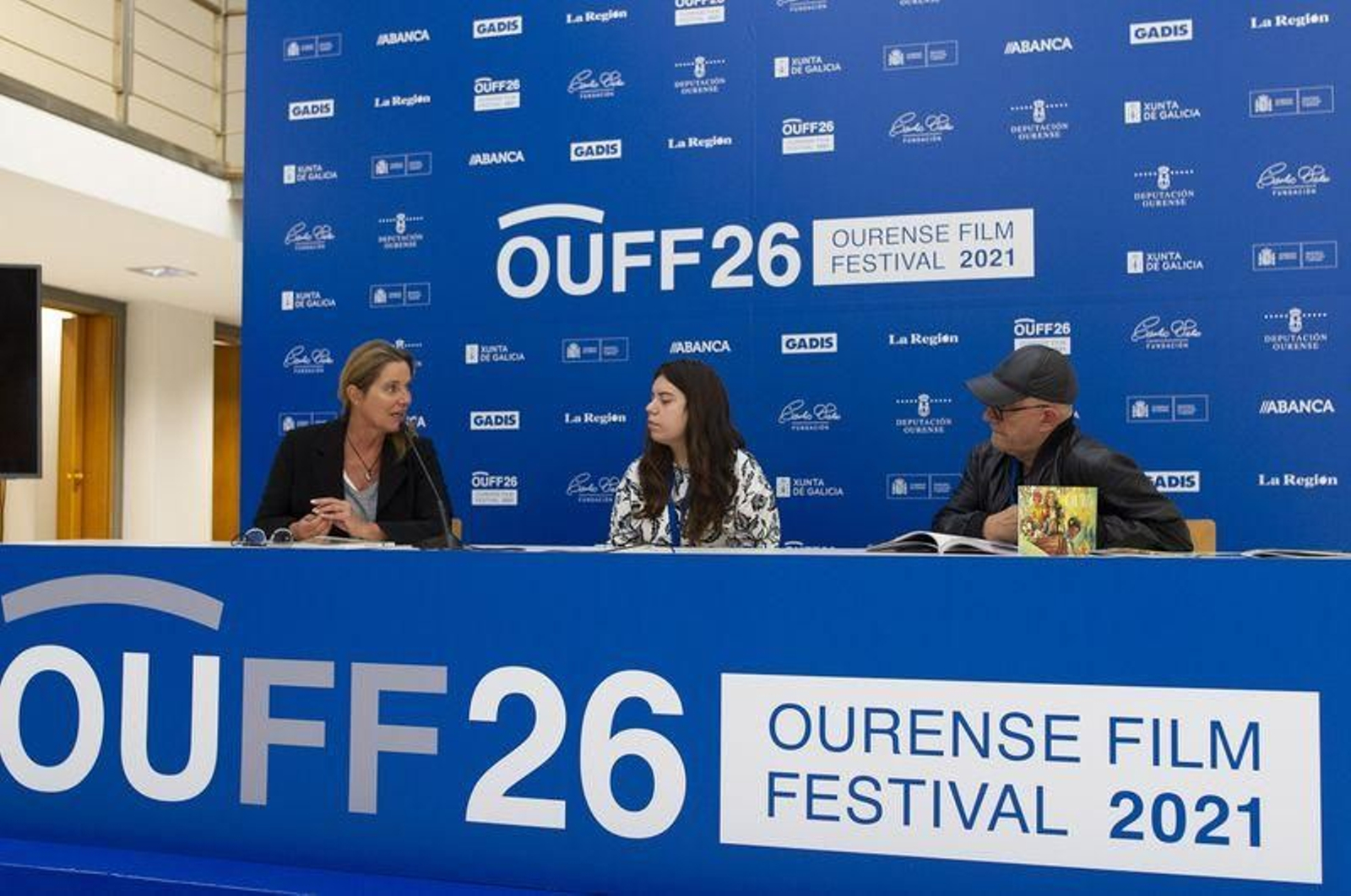 Ourense 25/9/21
Rueda de prensa OUFF de Leonor Silveira 

Fotos Martiño Pinal