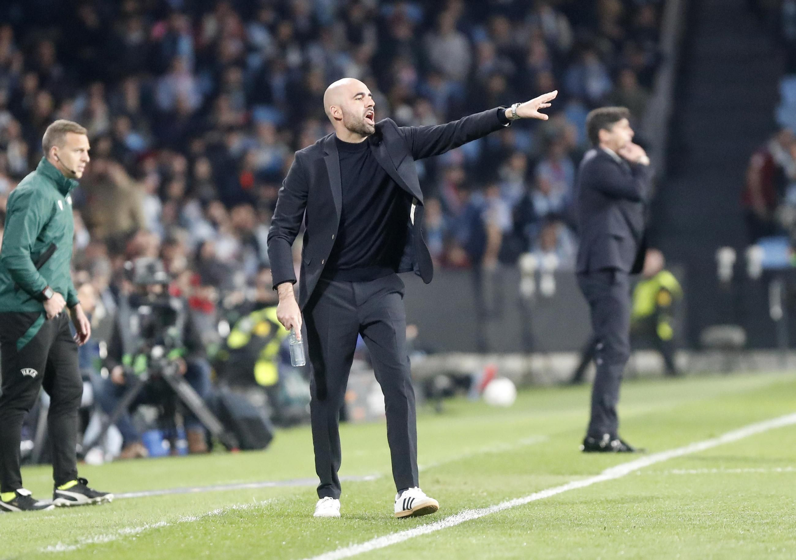 Galería | El Celta y el Olympique, un duelo de altura en Balaídos